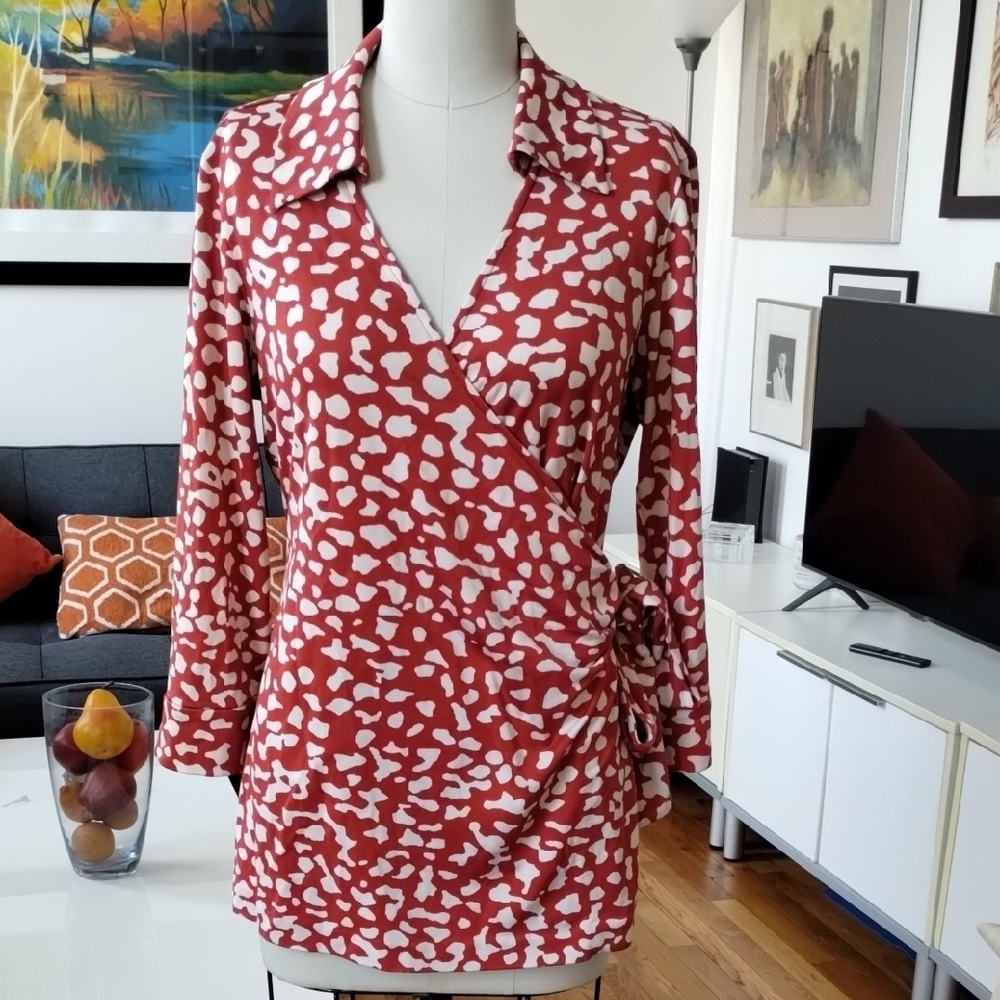 Vintage Diane von Furstenburg Silk Top